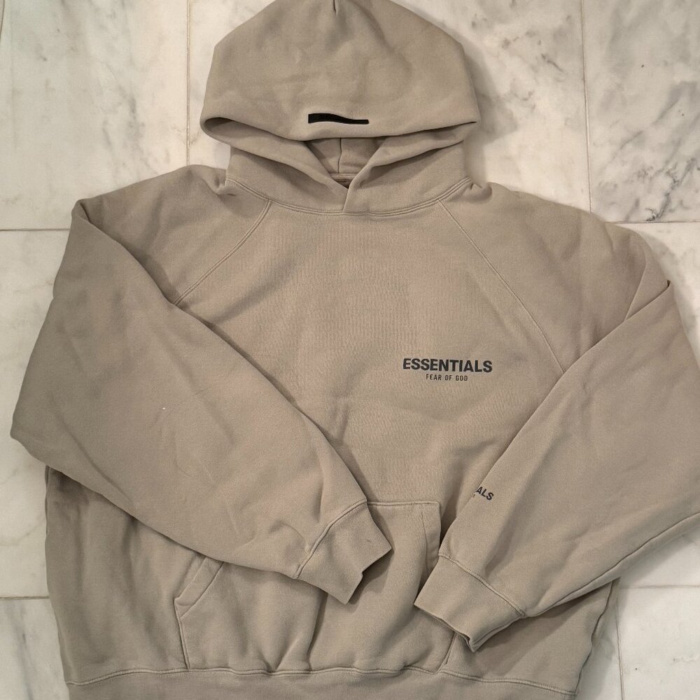 Essentials "Green Concrete" hoodie